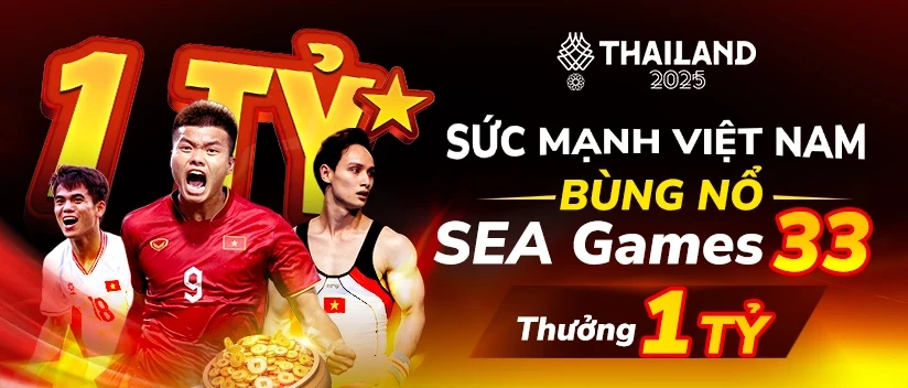 3BET Đồng hành cùng Sea Games 33, đoán đúng trúng 1 tỷ